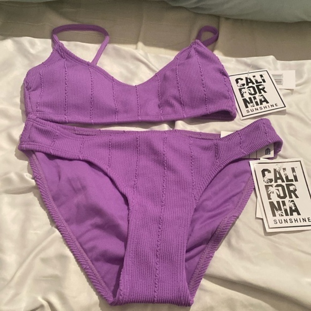 California Sunshine Ribbed Bikini